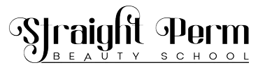 Straight Perm Beauty School logo