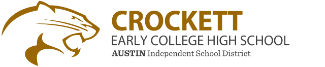 Crockett Early College High School logo
