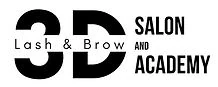 3D Lash & Brow Salon and Academy logo