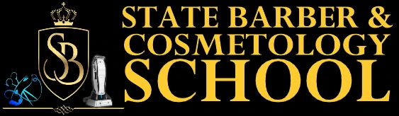 State Barber and Cosmetology School logo