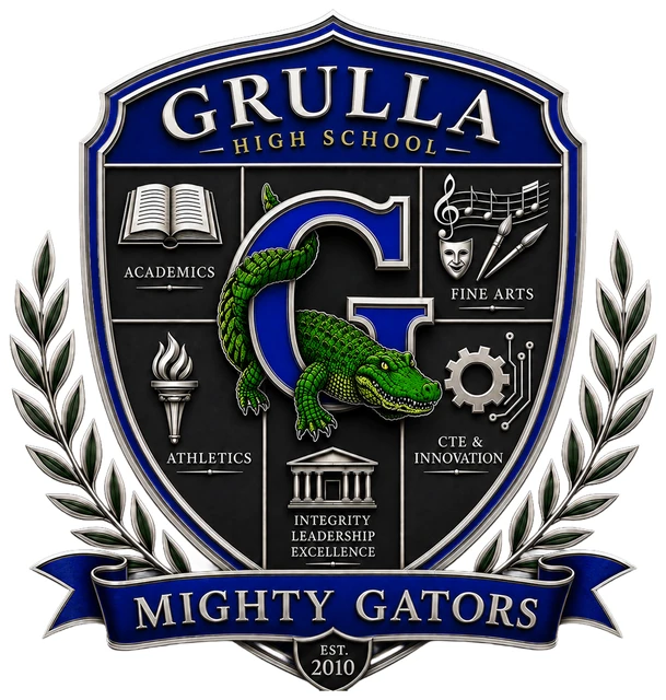 Grulla High School logo
